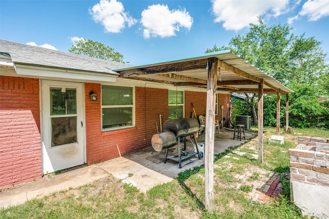 4744 Richard St, Forest Hill, TX 76119 - view of patio with a grill