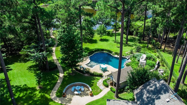 8650 Toler Pt, Larue, TX 75770 - exterior space featuring a lawn