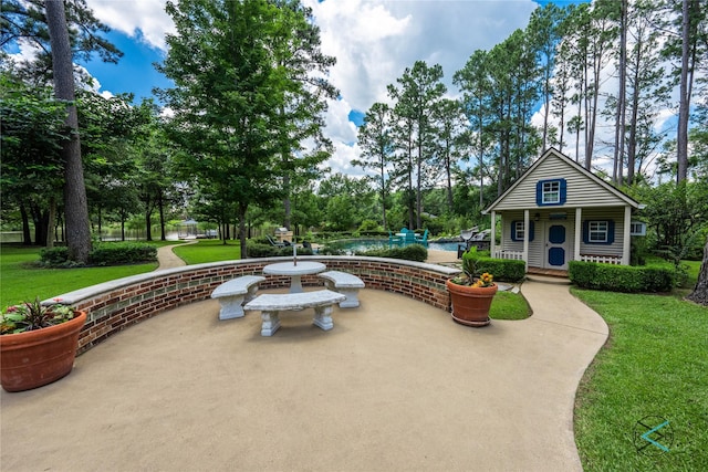 8650 Toler Pt, Larue, TX 75770 - view of patio