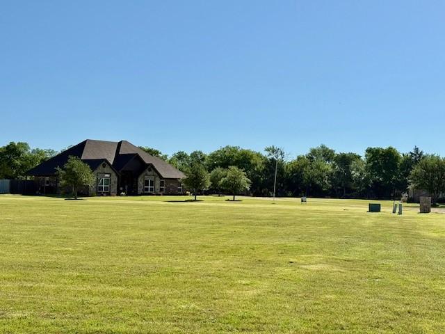 surrounding community featuring a yard