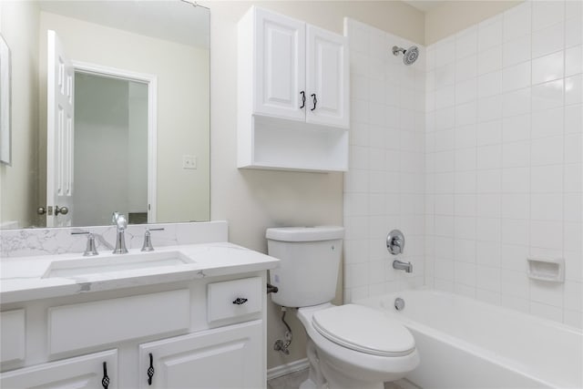 717 Baldwin Rd, Wylie, TX 75098 - full bathroom with toilet, vanity, and shower / bath combination