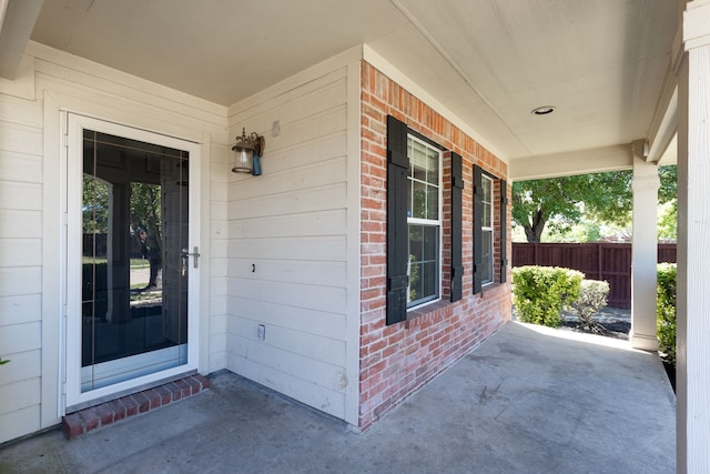 717 Baldwin Rd, Wylie, TX 75098 - property entrance with covered porch and brick siding
