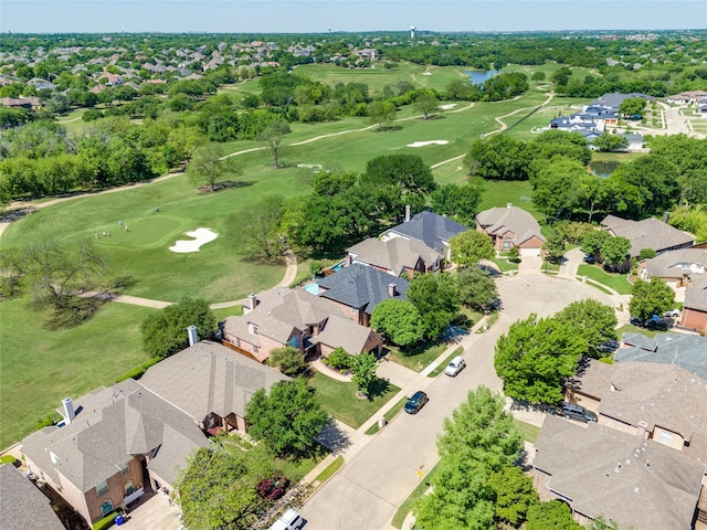 2110 Watercrest Ct, Keller, TX 76248 - bird's eye view featuring a residential view, golf course view, and a water view