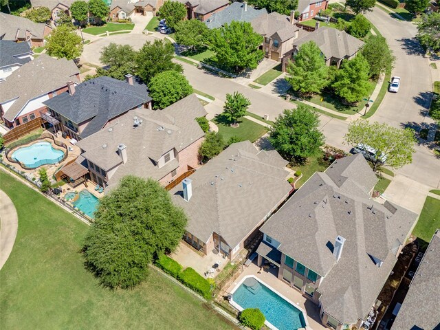 2110 Watercrest Ct, Keller, TX 76248 - aerial view with a residential view