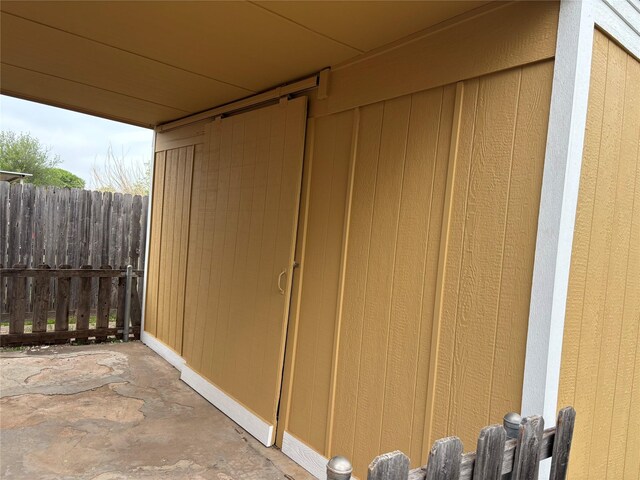 3741 Trinity Ln, Abilene, TX 79602 - view of outdoor structure featuring fence