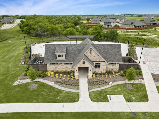 4933 Hitching Post Dr, Fort Worth, TX 76036 - aerial view with a residential view