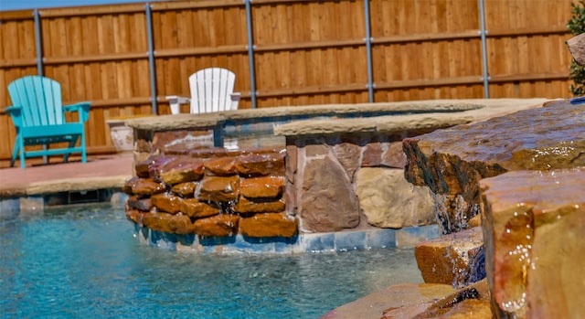 3236 Camden Creek Rd, Krum, TX 76249 - view of swimming pool with fence