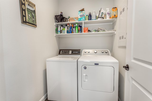 3236 Camden Creek Rd, Krum, TX 76249 - washroom with washer and dryer