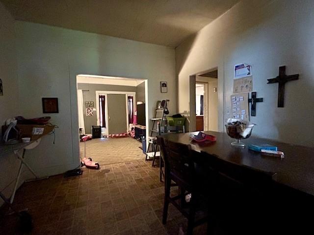 view of dining room