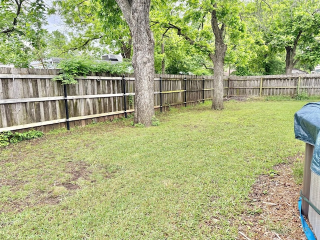 407 W Westhill Dr, Cleburne, TX 76033 - view of yard with a fenced backyard