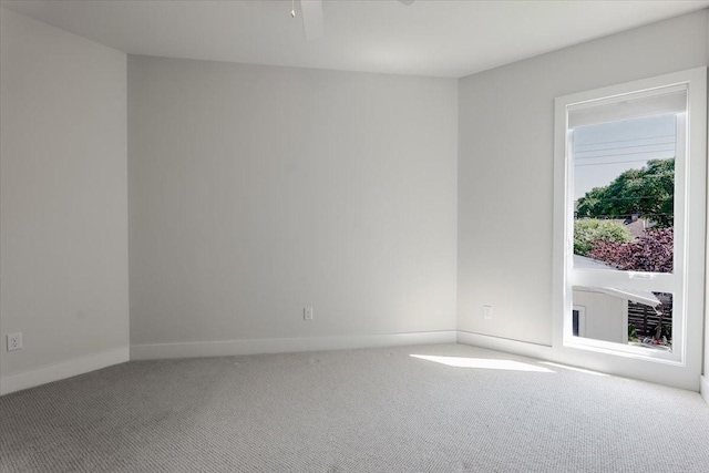 3813 Mattison Ave, Fort Worth, TX 76107 - carpeted spare room with baseboards