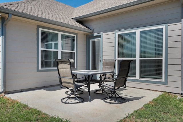 view of patio / terrace with outdoor dining area