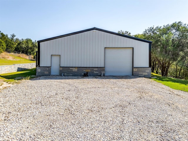 2161 Eagles Ridge Dr, Weatherford, TX 76087 - detached garage featuring fence