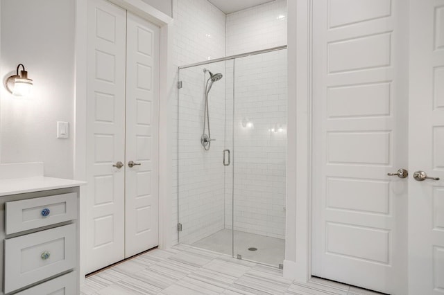 1833 Crested Ridge Rd, Fort Worth, TX 76008 - full bathroom featuring vanity and a stall shower