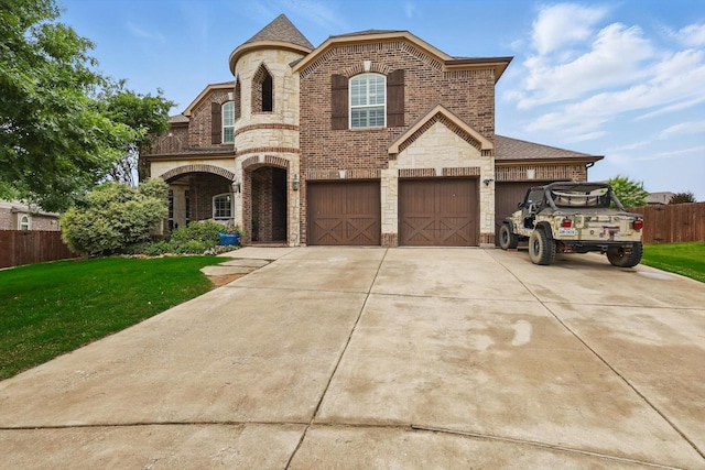 entrance to property featuring brick siding