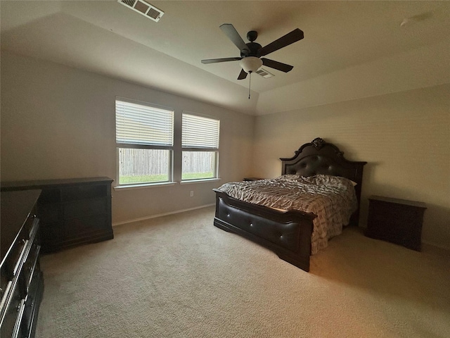 1131 Grimes Dr, Forney, TX 75126 - carpeted bedroom with baseboards and a ceiling fan