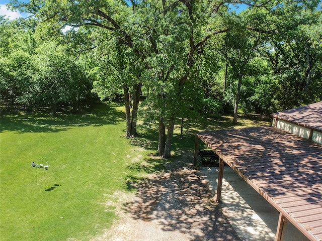 view of yard