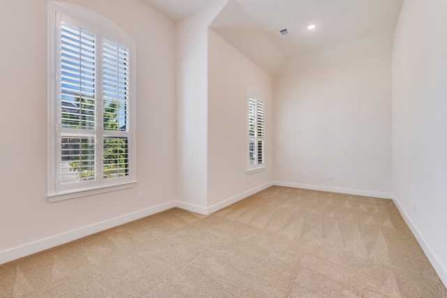 2316 Miranda Ln, Rockwall, TX 75087 - empty room with carpet floors, baseboards, and recessed lighting