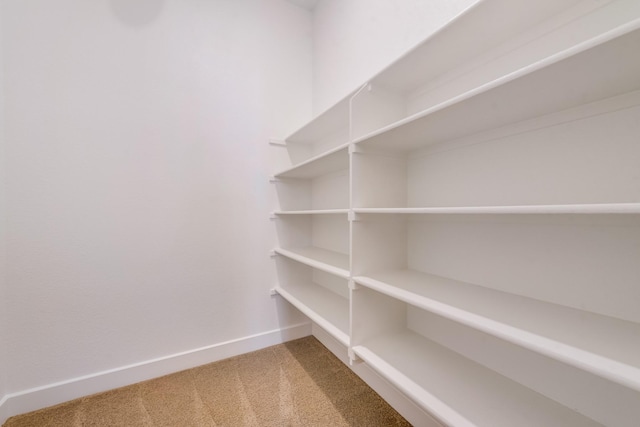 view of pantry