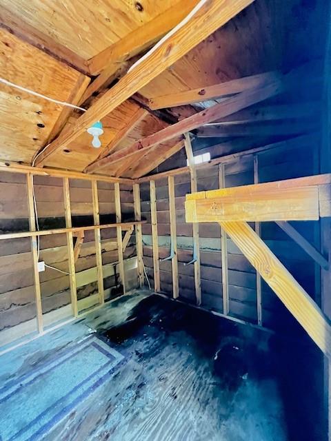 438 Atkins St, Sulphur Springs, TX 75482 - view of attic