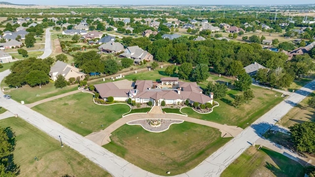 birds eye view of property featuring a residential view