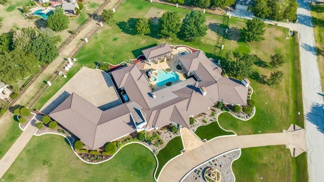 aerial view