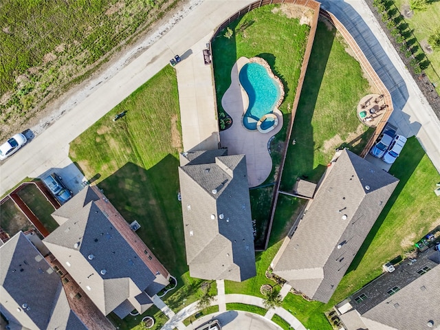 drone / aerial view