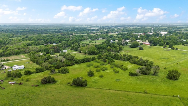 1605 Tyler St, Thornton, TX 76687 - bird's eye view featuring a rural view