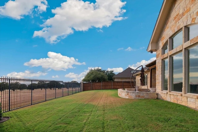 1608 Ridgewood Dr, Waco, TX 76710 - view of yard with a fenced backyard