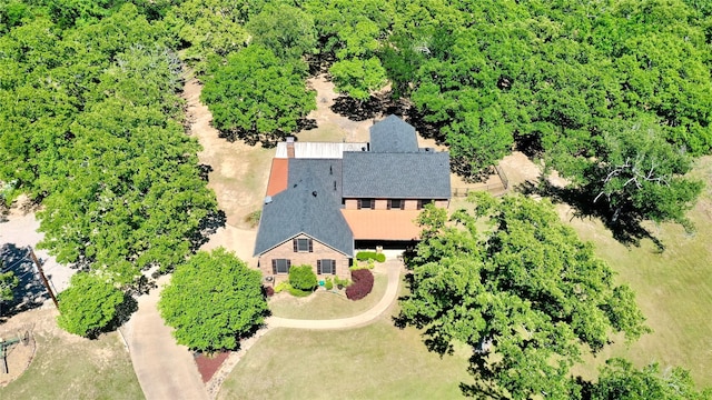 drone / aerial view