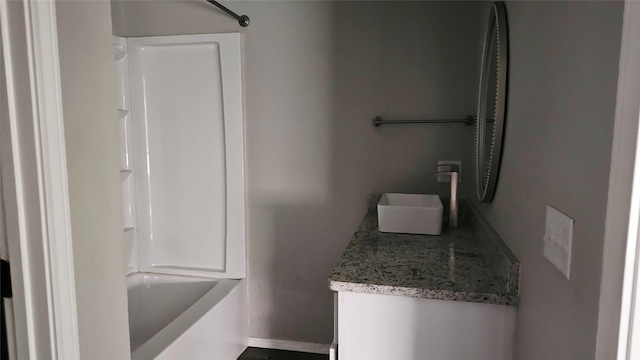 805 S 4th St, Bonham, TX 75418 - full bath featuring vanity and shower / bath combination