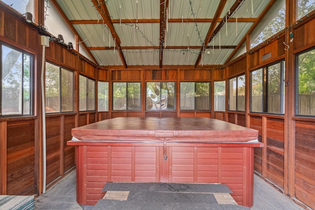717 Van Horn Dr, Irving, TX 75060 - sunroom / solarium featuring a jacuzzi