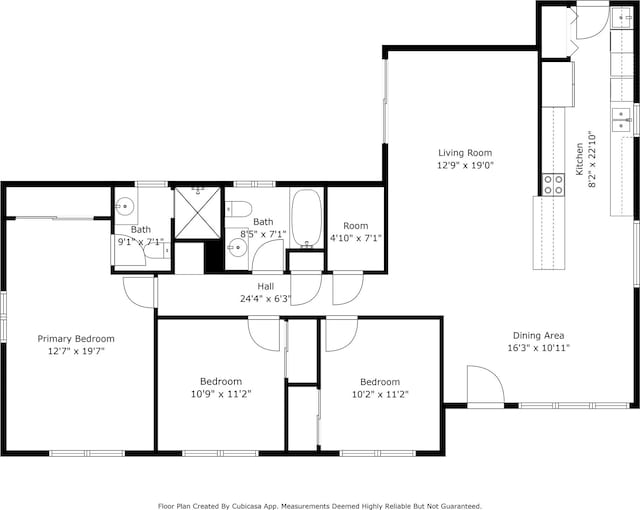 717 Van Horn Dr, Irving, TX 75060 - plan
