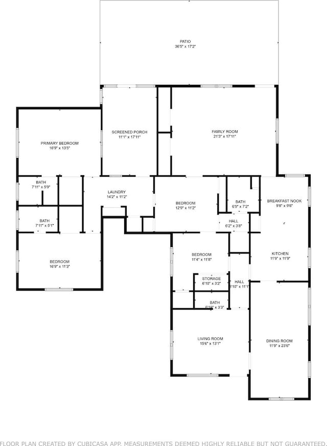 1302 E Mclennan Ave, Mart, TX 76664 - property floor plan