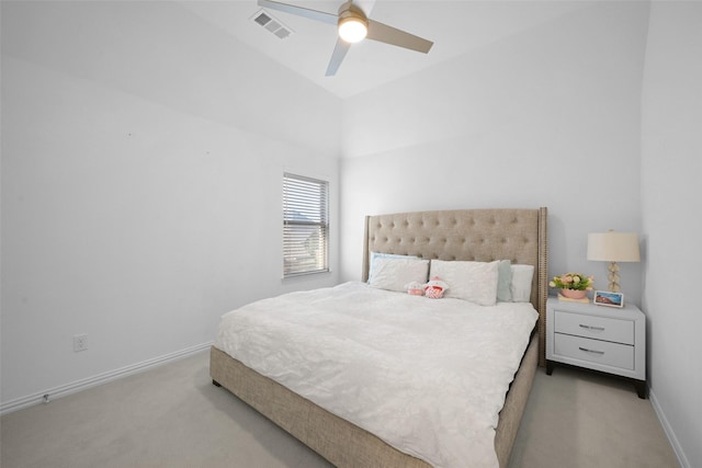 731 Drummond Dr, Prosper, TX 75078 - carpeted bedroom featuring visible vents, a ceiling fan, and baseboards