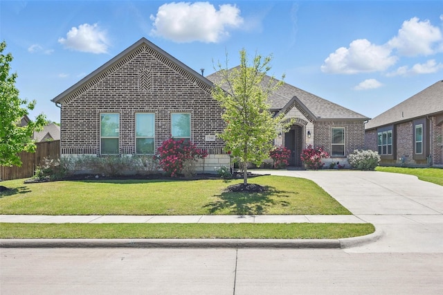 1244 Tiana St, Anna, TX 75409 - view of front of property featuring brick siding and driveway