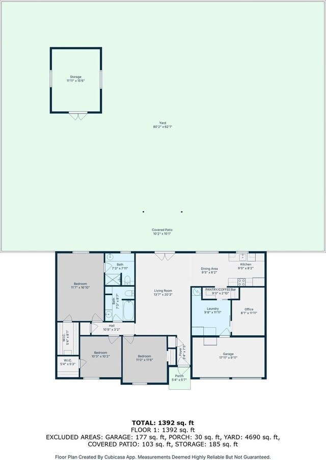 416 Rolling Hills Dr, Aledo, TX 76008 - home floor plan