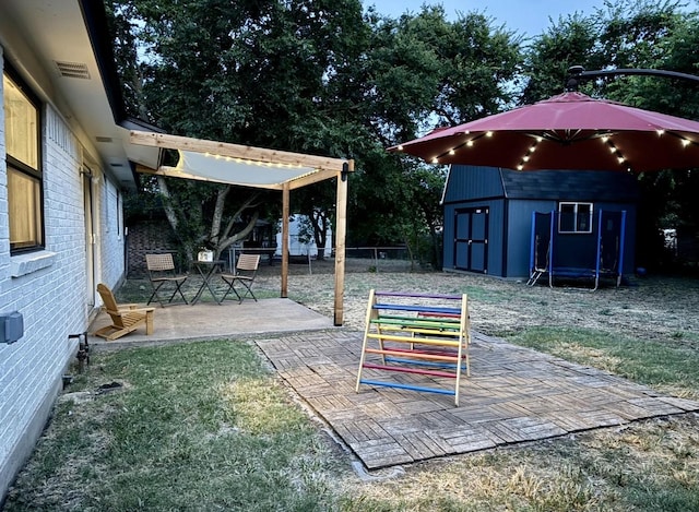 416 Rolling Hills Dr, Aledo, TX 76008 - view of yard featuring a patio