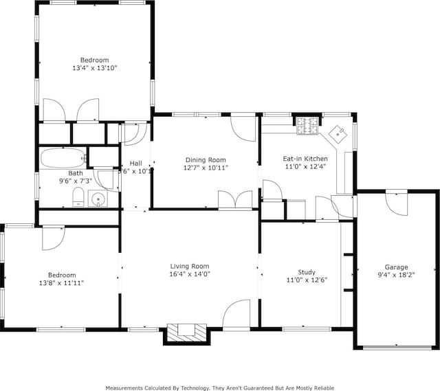 5015 Stoneleigh Ave, Dallas, TX 75235 - plan