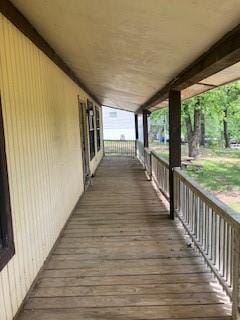 view of deck