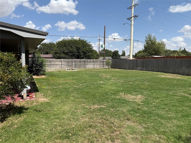 3401 89th St, Lubbock, TX 79423 - view of fenced backyard
