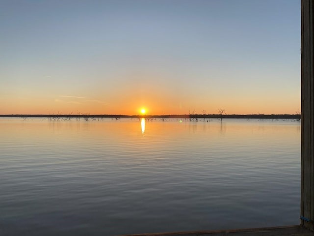 property view of water