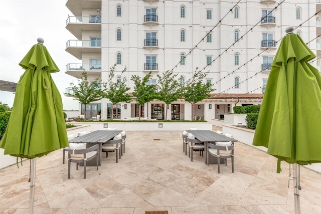 view of patio / terrace with outdoor dining space