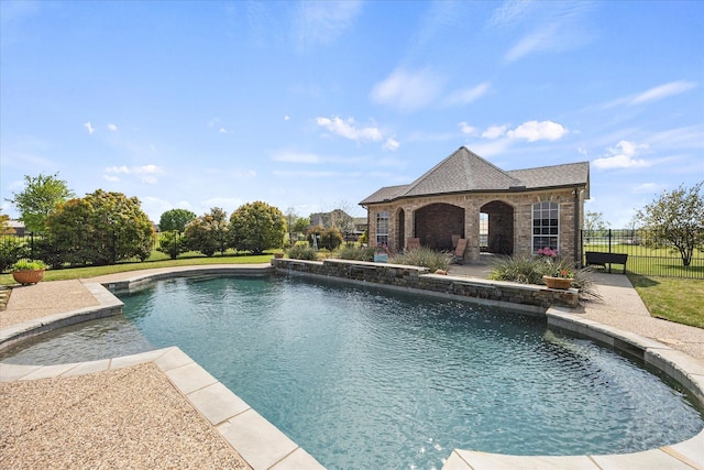 992 Anna Cade Rd, Rockwall, TX 75087 - view of pool with fence and a patio area
