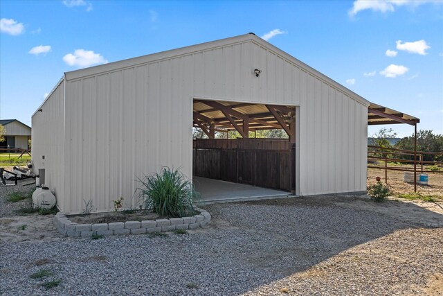 195 Lookout Pt, Stephenville, TX 76401 - view of pole building