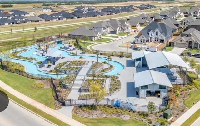 1313 Canuela Way, Justin, TX 76247 - birds eye view of property with a residential view