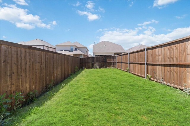 1313 Canuela Way, Justin, TX 76247 - view of yard featuring a fenced backyard
