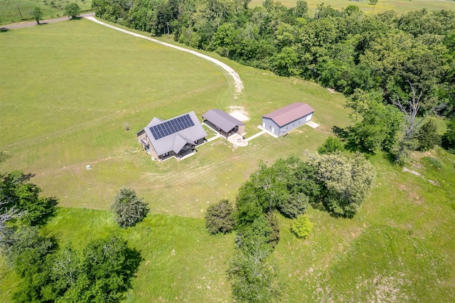 13043 W County Road 4182, Henderson, TX 75654 - birds eye view of property featuring a rural view
