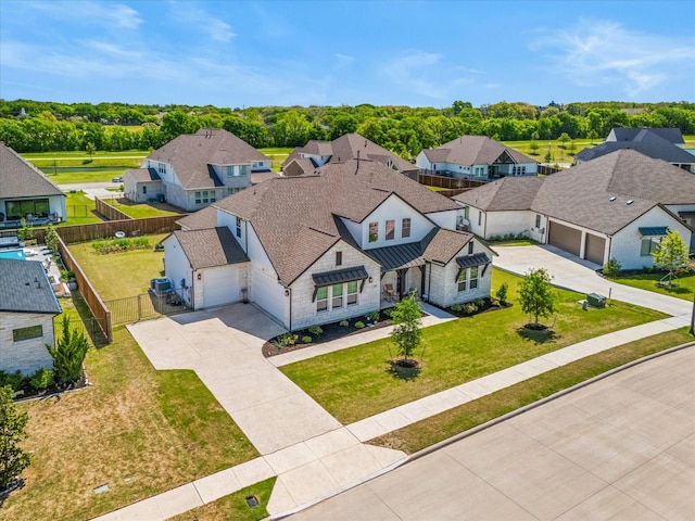 178 Dundee Ct, Argyle, TX 76226 - aerial view with a residential view