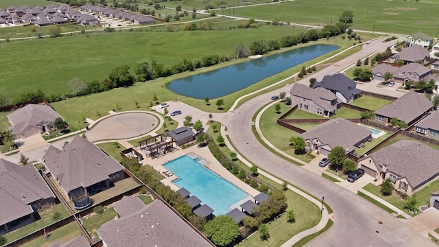 731 Calvin Way, Celina, TX 75009 - birds eye view of property